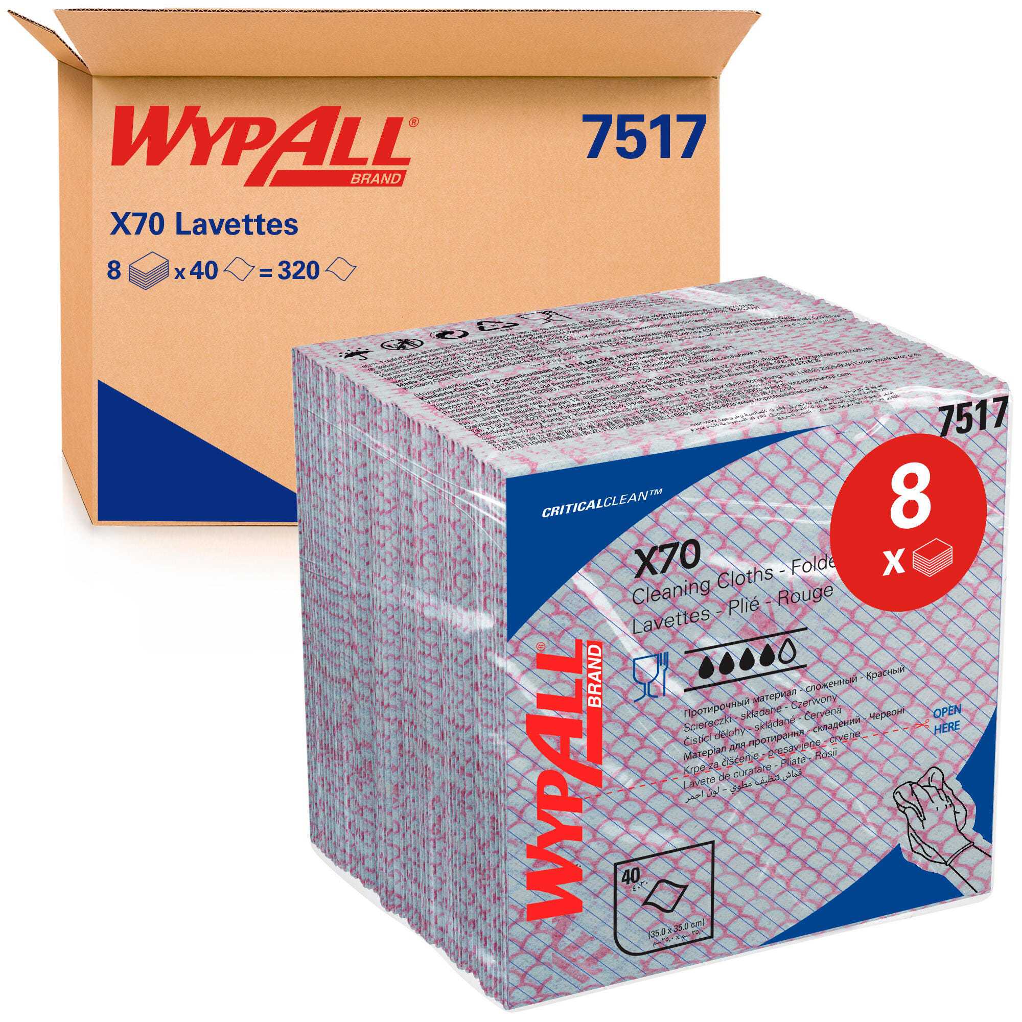 WYPALL X70 - 7517 LAVETTE DE NETTOYAGE
