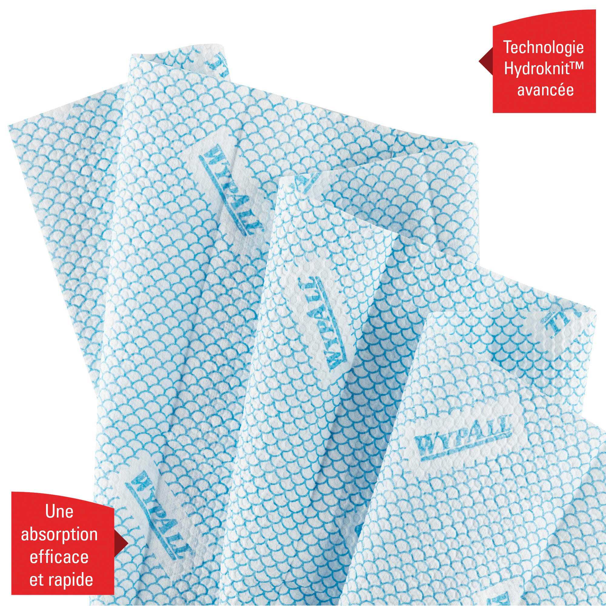 WYPALL X70 - 7516 LAVETTE DE NETTOYAGE BLEU