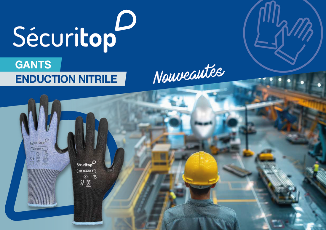 BROCHURE SÉCURITOP® - GANTS TRICOTÉS ENDUCTION NITRILE