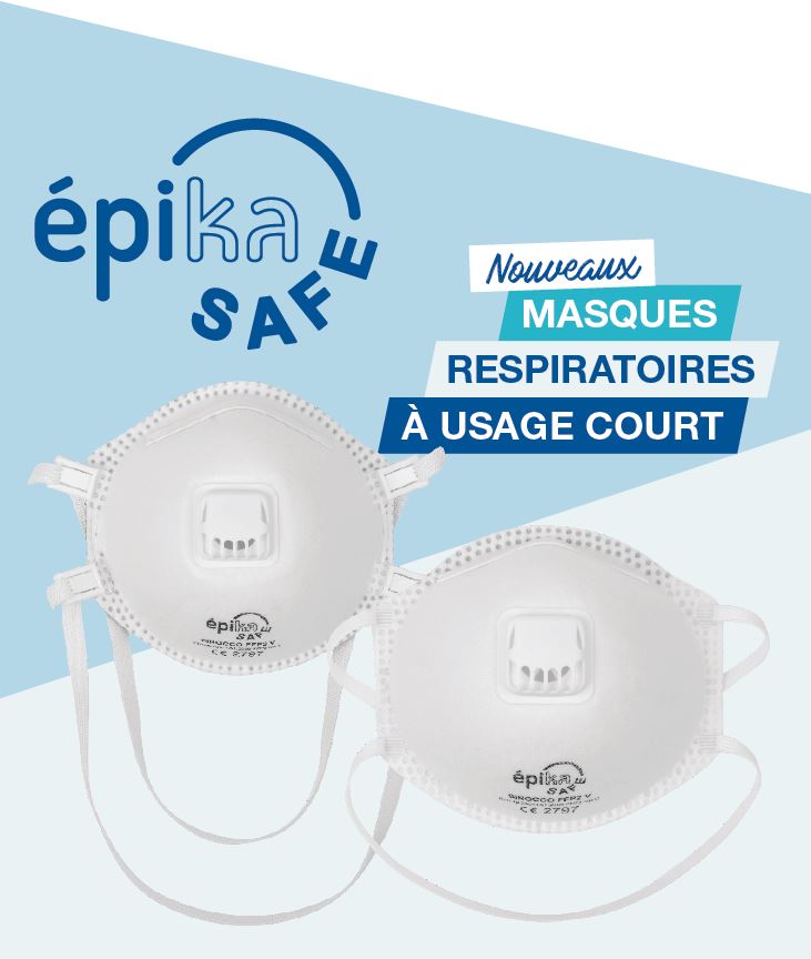 BROCHURE EPIKA SAFE® - NOUVEAUX MASQUES FFP